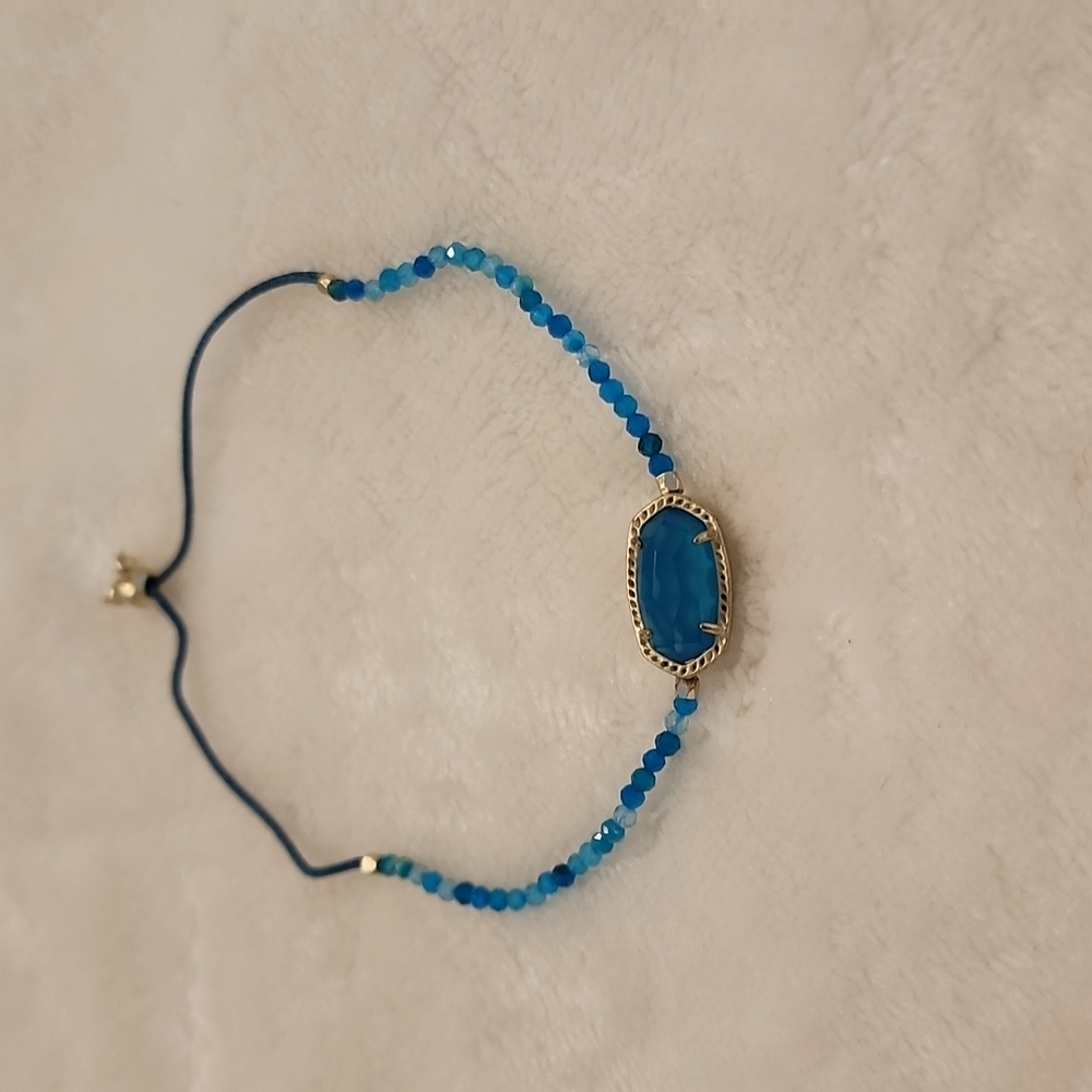 Kendra Scott Turquoise and Gold Bracelet